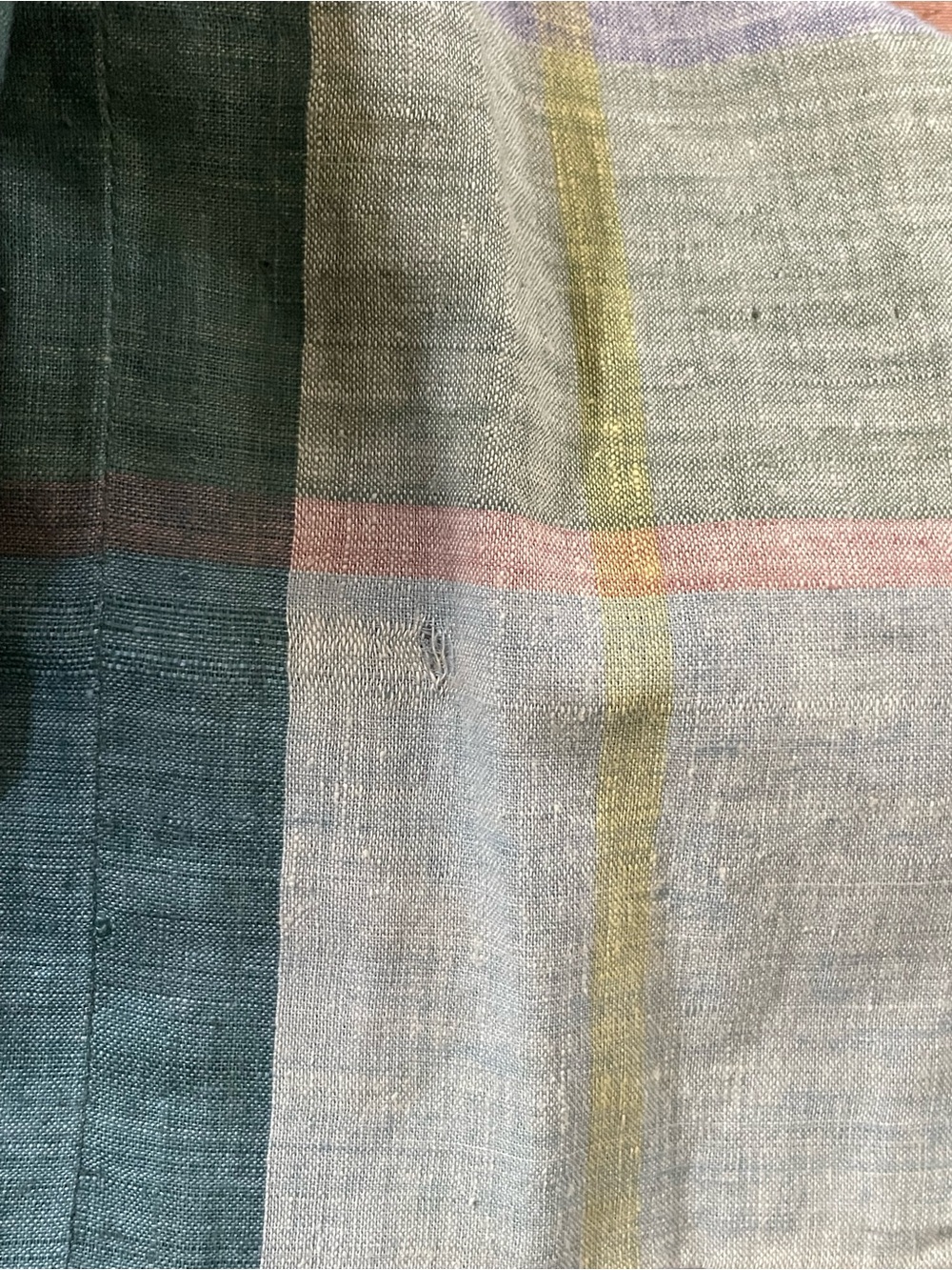 Ralph Lauren Blue Label Vintage Multicolor Plaid Midi Skirt - Picture 16 of 16